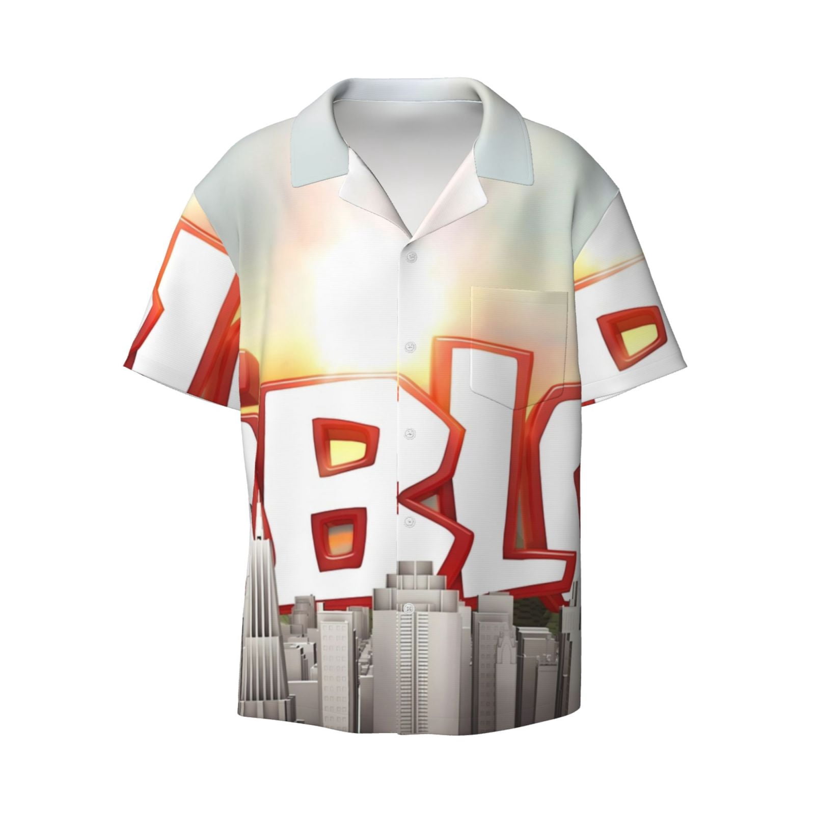 Defioc Roblox Men S Short Sleeve Button Down Hawaiian Shirt For Men Defioc Roblox Men S Short Sleeve Button Down Hawaiian Shirt For Men Bowling Shirts Summer Beach Shirt Casual Short Sleeved Shirt 3X Large 2a0ef6ff 49b0 4cbb B73d 
