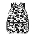 thumbnail image 1 of Defioc Seamless Pattern Cute Panda Pattern Laptop Backpack,Travel Backpack Outdoor Activities Bag Daypack for Travel Hiking Shopping Daily, 1 of 4