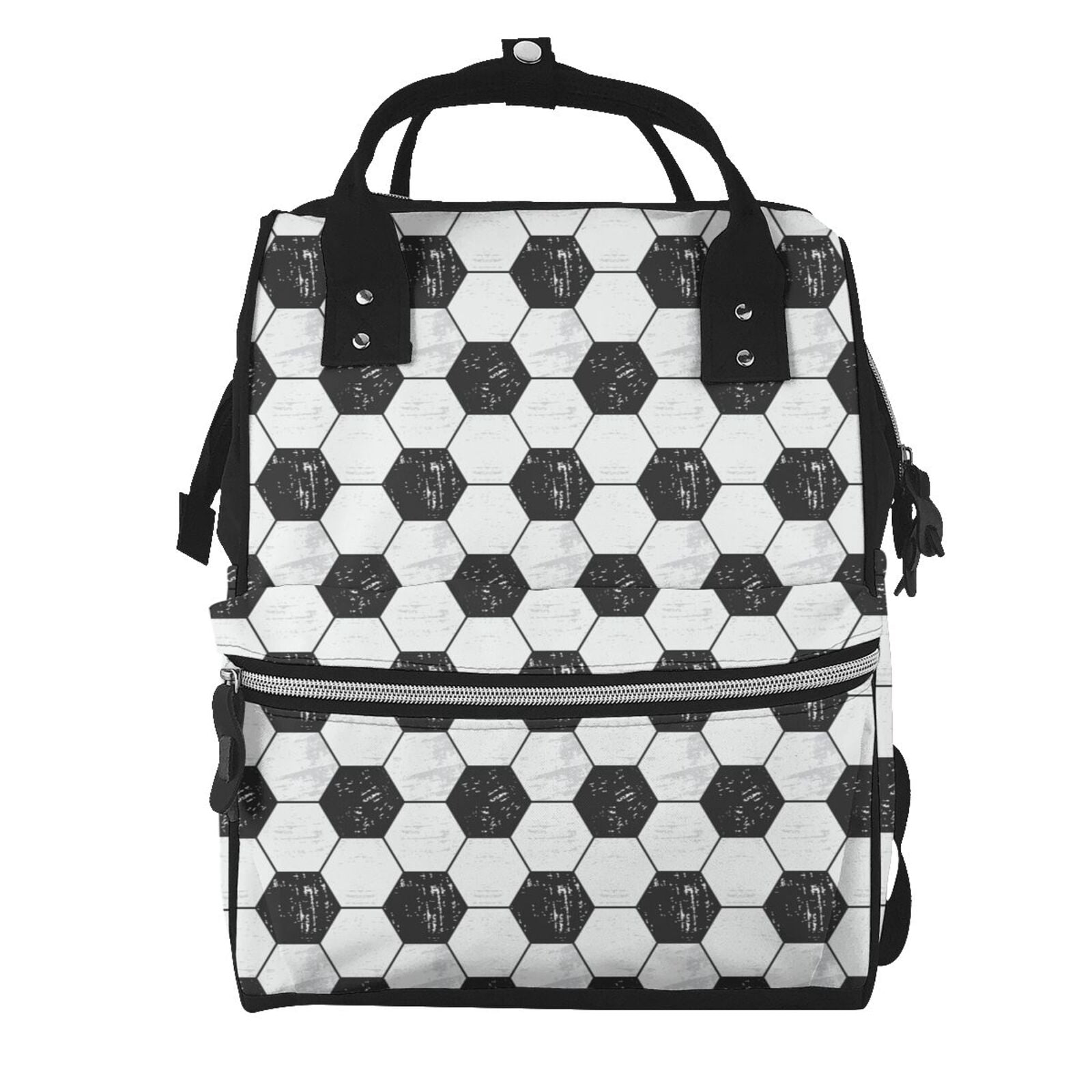 Defioc Soccer for Baby Diaper Bag Backpack - Baby Bag for Boys & Girls - Diaper Backpack - Large Travel Diaper Bags- Baby Registry Search & Shower Gifts