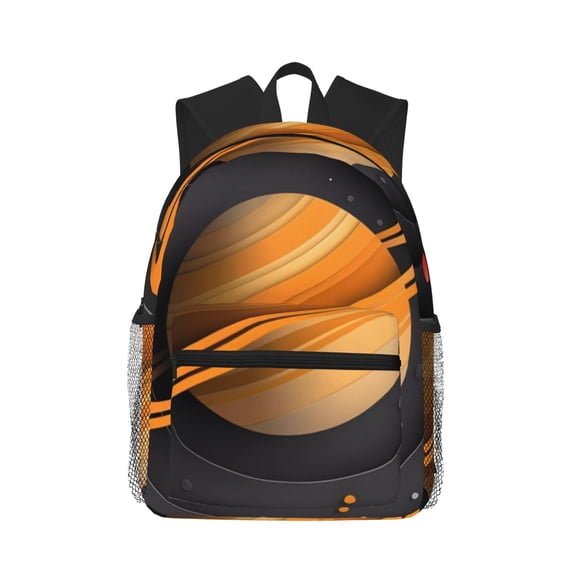 Defioc Solar System Paper Art Pattern Laptop Backpack for Men and Women,Casual Backpack Dayback Sports Bookbag for Travel Running Hiking