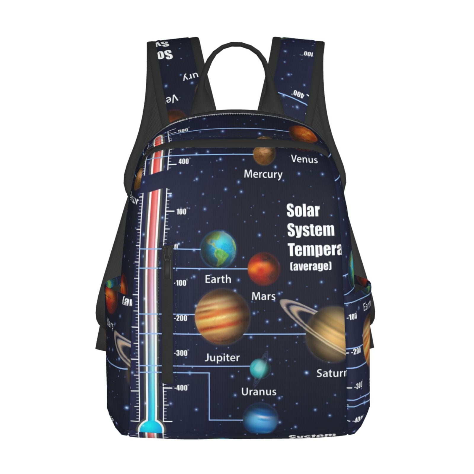 Defioc Solar System Pattern Travel Laptop Backpack,Lightweight Backpack ...