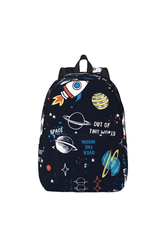 Space for Canvas Backpack,Travel Rucksack Unisex Knapsack Laptop Backpack for Work & College -Medium