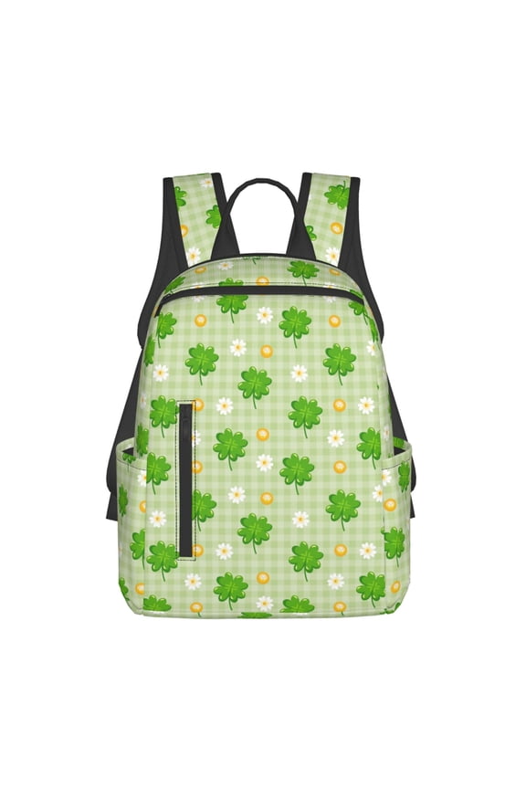 St Patrick's Day11 Pattern Travel Laptop Backpack,Lightweight Backpack Travel Hiking Daypack Backpack Work Bag for Men Women