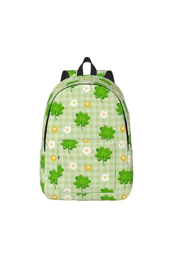 St Patrick's Day11 for Canvas Backpack,Travel Rucksack Unisex Knapsack Laptop Backpack for Work & College -Medium
