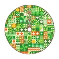 thumbnail image 1 of Defioc St Patrick's Day6 for Christmas Tree Skirt Snowman Xmas Tree Skirt Farmhouse Christmas Decorations Tree Mat for Holiday Party Decor-36", 1 of 6