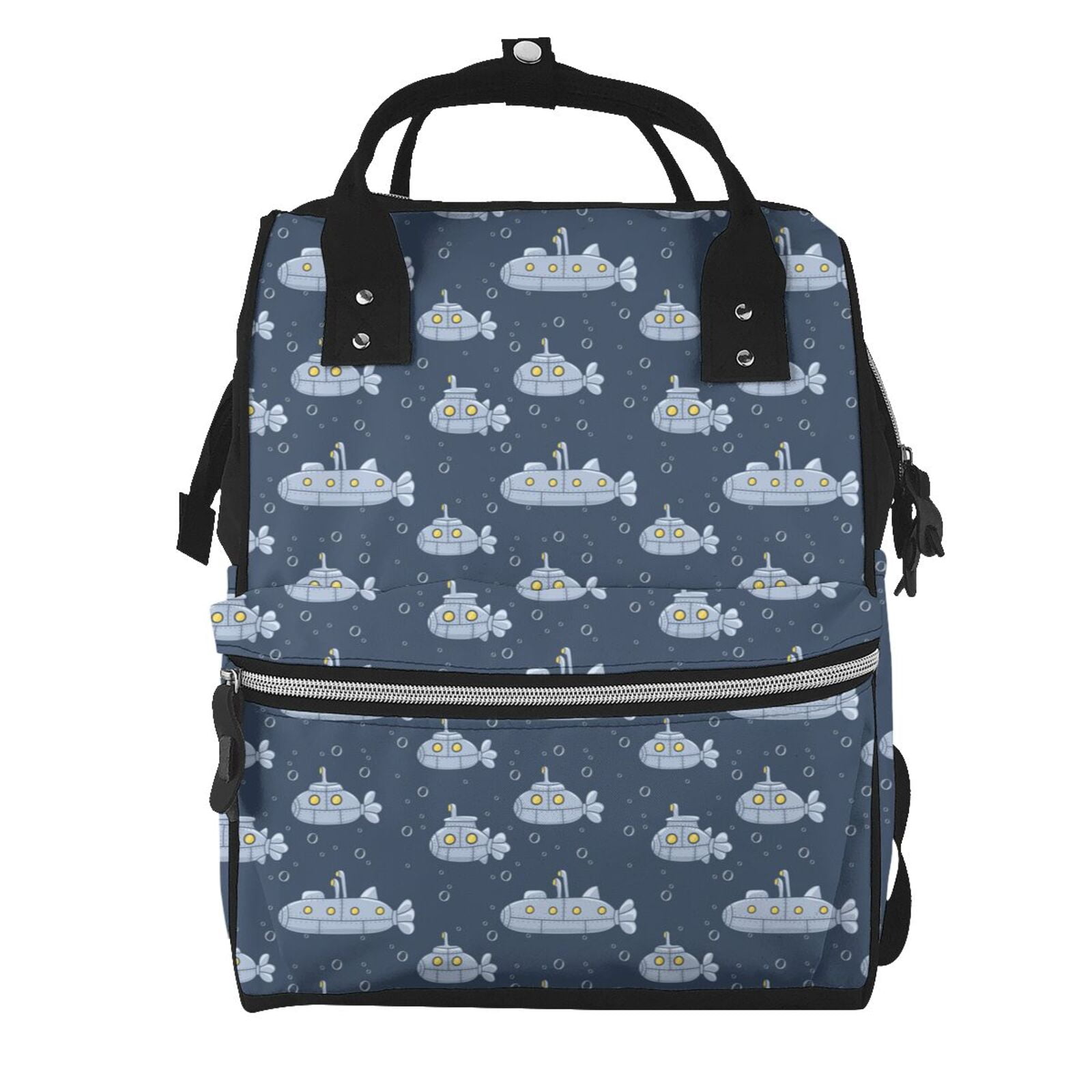 Defioc Submarine With Periscope for Baby Diaper Bag Backpack - Baby Bag for Boys & Girls - Diaper Backpack - Large Travel Diaper Bags- Baby Registry Search & Shower Gifts
