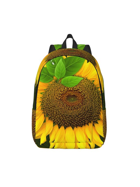 Sunflower3 for Canvas Backpack,Travel Rucksack Unisex Knapsack Laptop Backpack for Work & College -Medium
