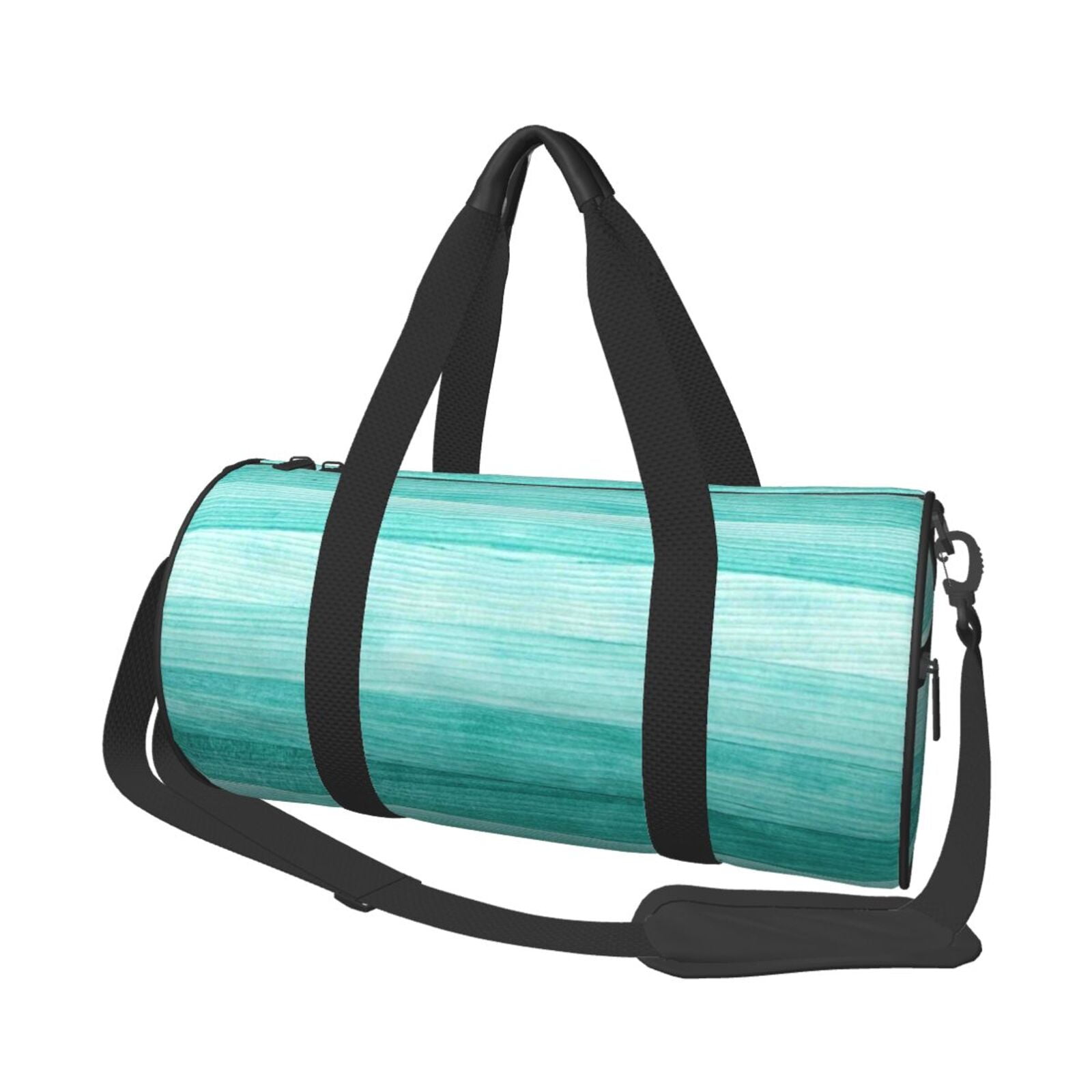 Defioc Teal Turquoise for Travel Duffle Bag,Weekender Bag Carry On Tote Bags Hospital Bag Large Capacity Sport Gym Bag for Men Women Fit for Trave, Gym,Weekend