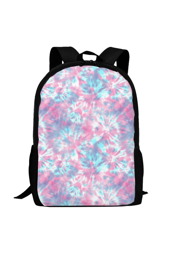 Tie Dye Pattern Carry on Backpack,16.5x12.5x5.5 Personal Item Bag Carry On Backpack Water Resistant Lightweight Daypack