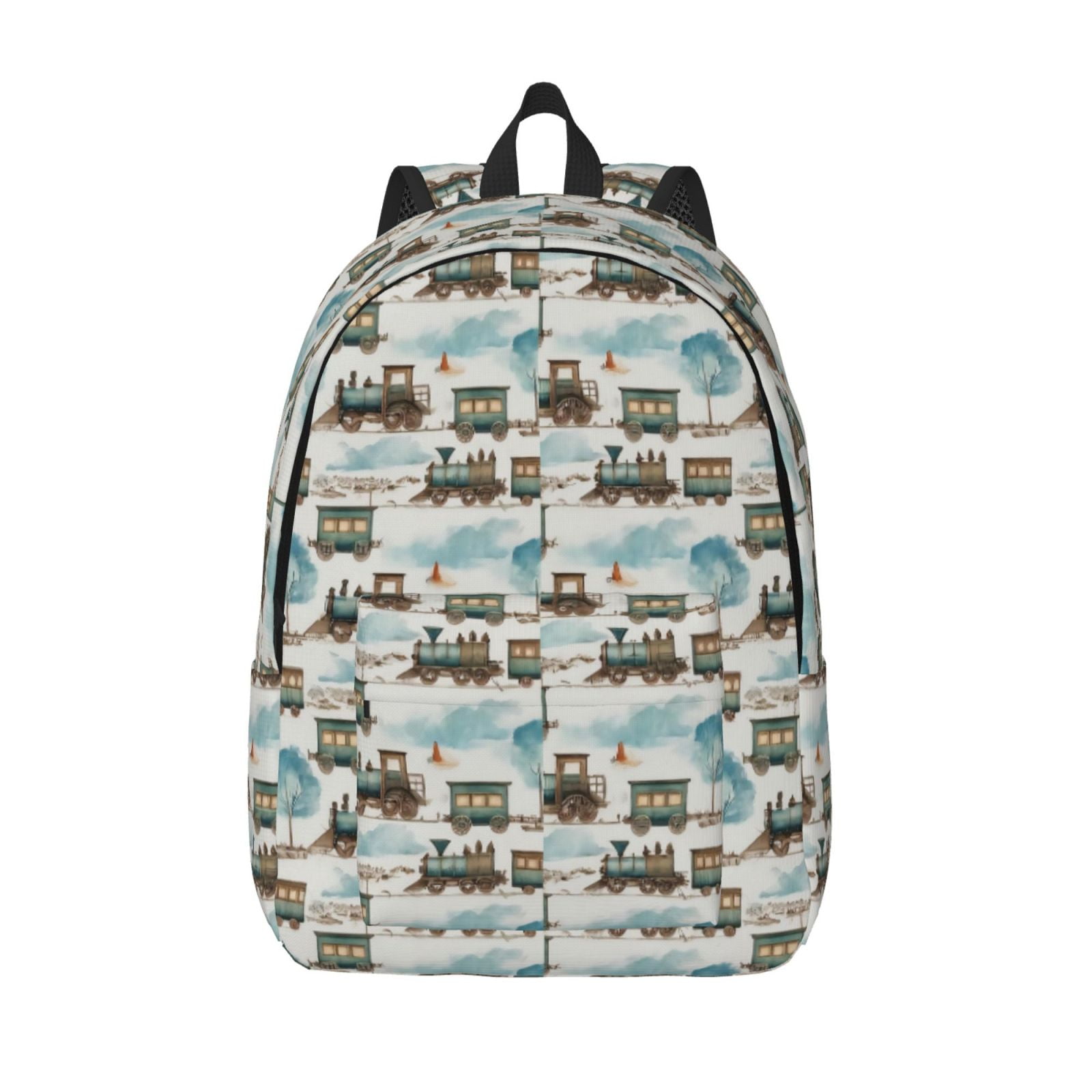 Train Drivers Rucksack Defioc Transport Train for Canvas Backpack,Travel Rucksack Unisex ...