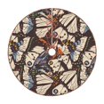 thumbnail image 1 of Defioc Vector Butterflies for Christmas Tree Skirt Snowman Xmas Tree Skirt Farmhouse Christmas Decorations Tree Mat for Holiday Party Decor-36", 1 of 6