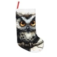 thumbnail image 1 of Defioc Whimsical Owl On Branch for Christmas Stockings 18" Personalized Holiday Stocking for Family, Farmhouse Decor, Xmas Tree Decoration, 1 Pack, 1 of 7