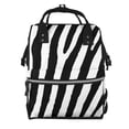 thumbnail image 1 of Defioc Zebra for Baby Diaper Bag Backpack - Baby Bag for Boys & Girls - Diaper Backpack - Large Travel Diaper Bags- Baby Registry Search & Shower Gifts, 1 of 5