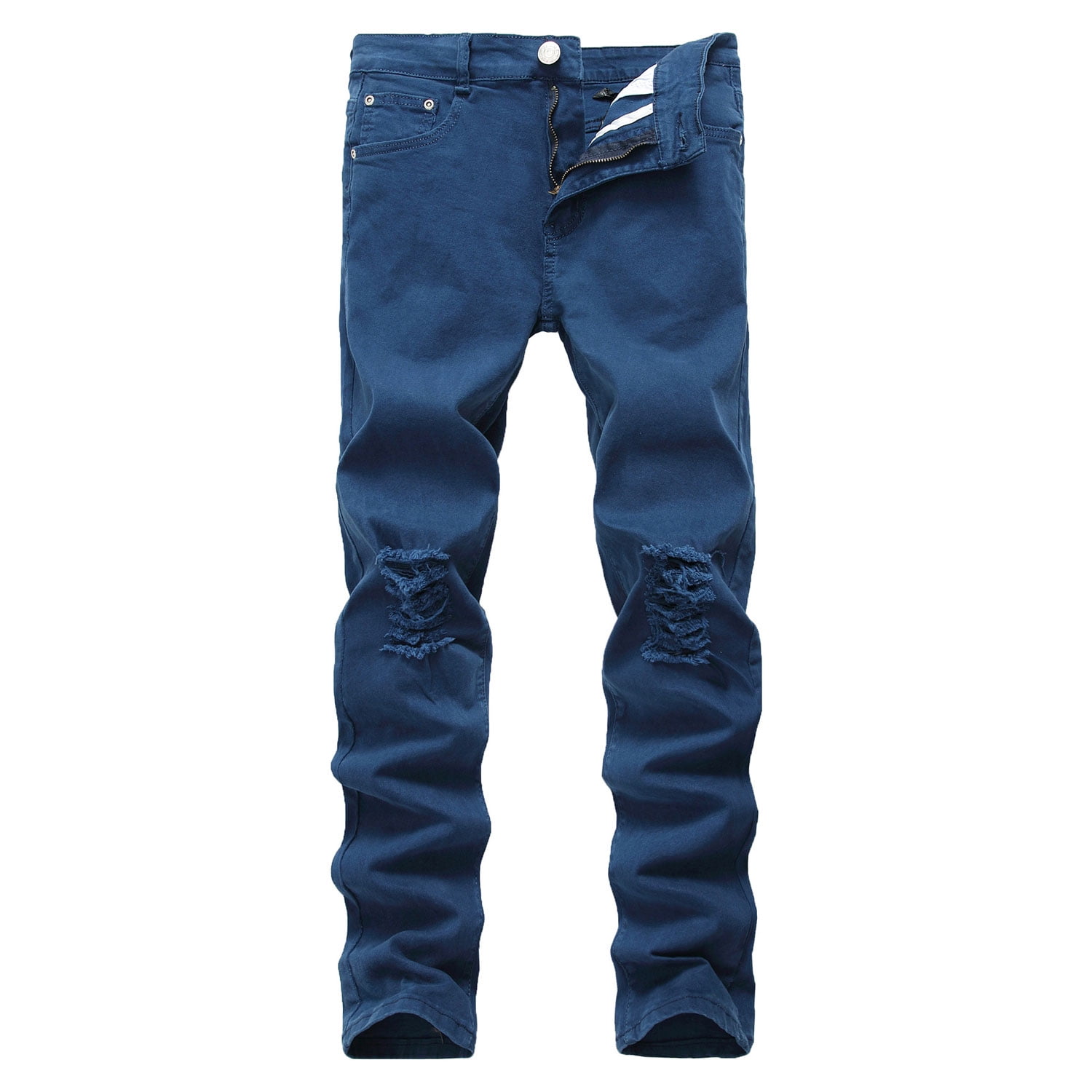 Men' Ripped Skinny Jeans 38x32 | Boutique denim styles - Walmart
