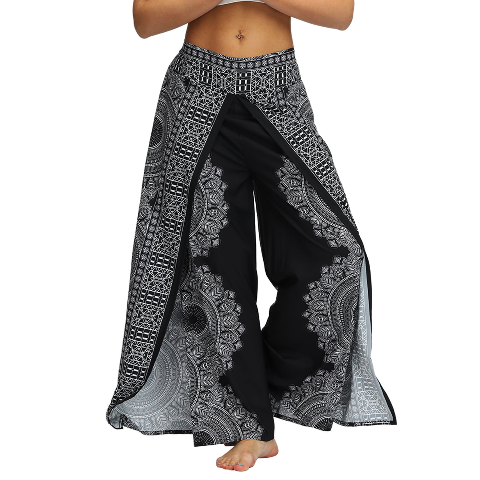 Gypsy Hippie Palazzo Gaucho Cotton Wrap Boho Yoga Pants Rashmi