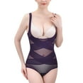 thumbnail image 1 of Defitshape Women's Butt Lifting Body Shaper Tummy Control Shaper Firm One Piece Backless Slimming Thin Shapewear Purple XX-Large, 1 of 4