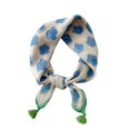 thumbnail image 1 of Defitshape Women's Chic Bandana Casual Hair Scarf Cute Spring Soft Fall Summer Thin Tulle Fringe Breathable Headscarf Style19 One Size, 1 of 2
