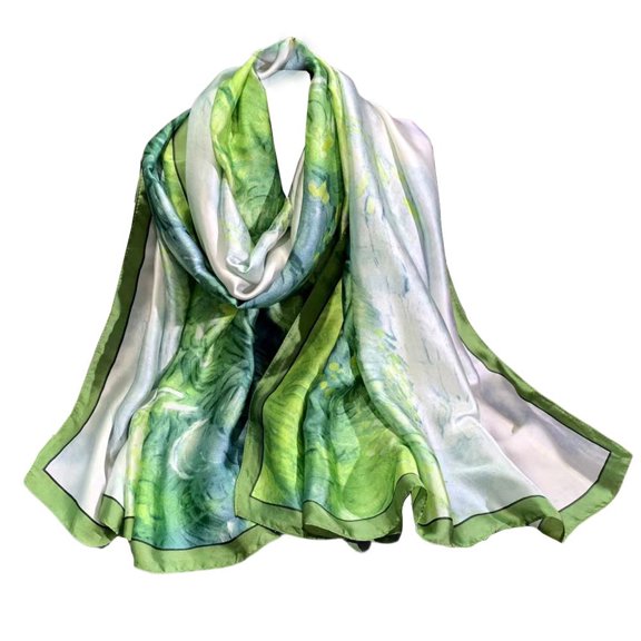 Defitshape Women's Chic Muffler Comfy Pashmina Scarf Elegant All Seasons Fall Soft Light Spring Pashmina Shawl Style18 One Size