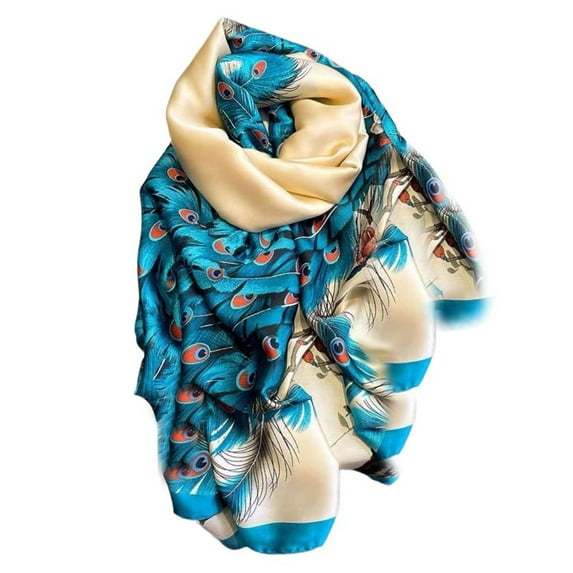 Defitshape Women's Chic Muffler Comfy Pashmina Scarf Elegant All Seasons Fall Soft Light Spring Pashmina Shawl Style30 One Size