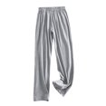 thumbnail image 1 of Defitshape Women's Cotton Pajamas Pants Comfy Pj Bottoms Lightweight Elastic Waist Lounging Stretchy Loungewear Grey Small, 1 of 1
