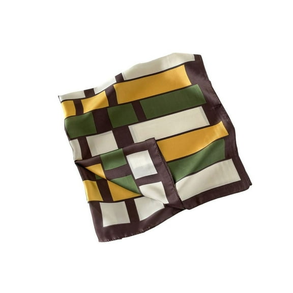 Defitshape Women's Elegant Bandana Comfy Scarf Casual Light Fall Breathable Convertible Spring Head Scarf Multicolored One Size