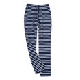 thumbnail image 1 of Defitshape Women's Long Pajama Pants Lounge Pjs Soft Drawstring Comfy Cotton Summer Stretch Thin Pj Bottoms Blue Large, 1 of 1