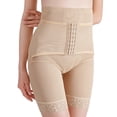 thumbnail image 1 of Defitshape Women's Padded Butt Panties Lifter High Waist Tummy Control Girdle Waist Trainer Corset Body Shaper Shapewear Shorts Thigh Slimmer Nude X-Large, 1 of 5