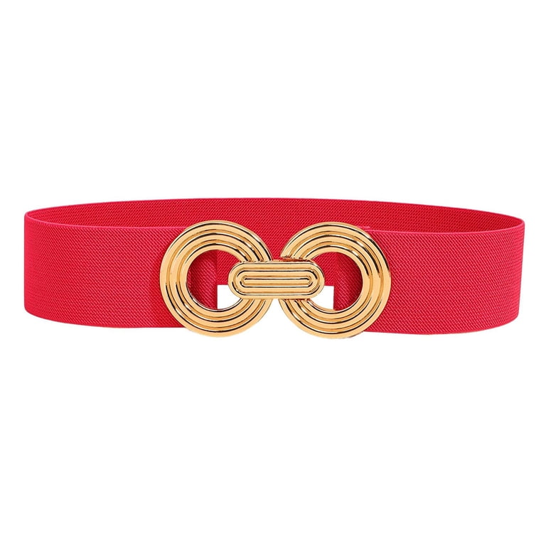 Large Red rhinestone belt Azedssw Women main image 4