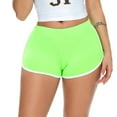 thumbnail image 1 of Defitshape Women's Running Yoga Pants Gym Shorts Sexy Short Mid Rise Slim Fit Lightweight Summer Beach Sweatpants Light Green 18, 1 of 4
