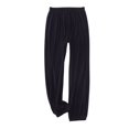 thumbnail image 1 of Defitshape Women's Soft Pajamas Pant Sleep Bottoms Pjs Lightweight Fall Spring Summer Long Loose Loungewear Sleepwear Black Large, 1 of 1