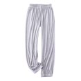 thumbnail image 1 of Defitshape Women's Soft Pajamas Pant Sleep Bottoms Pjs Lightweight Fall Spring Summer Long Loose Loungewear Sleepwear Grey Small, 1 of 1