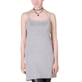 thumbnail image 1 of Defitshape Women's Soft Tank Sleeveless Sleep Shirt Cami Summer Backless Spring Pajamas Home Modal Cool Scoop Neck Spaghetti Strap Grey X-Large, 1 of 4