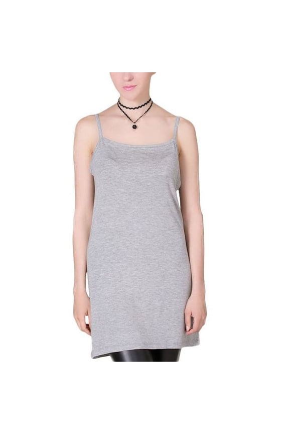 Women's Soft Tank Sleeveless Sleep Shirt Cami Summer Backless Spring Pajamas Home Modal Cool Scoop Neck Spaghetti Strap Grey XX-Large