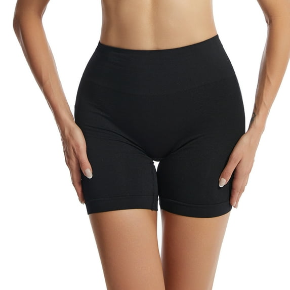 Defitshape Women's Tummy Control Shapewear Padded Butt LifterFirm Hip Lifter Thigh Slimmer Shapewear Black 16