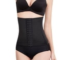 thumbnail image 1 of Defitshape Women's Tummy Control Waist Belt Postpartum Waist Cincher Shaper Slimming Firm High Slim Hook Tight Body Shaper Black 10, 1 of 1