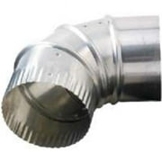 Deflect-O DE904 90-Degrees Fully Adjustable Elbow 4" - Aluminum