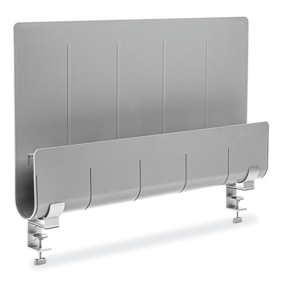 Deflecto, Standing Desk Privacy Panel Organizer, 1 Each, Gray