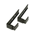 thumbnail image 1 of Deflect-O Plastic Partition Brackets Black 2/Pair (OPBKT04) 806177, 1 of 1