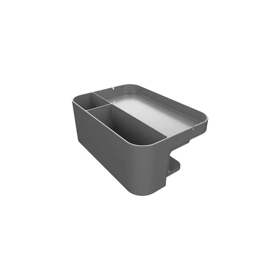 Deflect-O Standing Desk Abs Plastic Large Desk Organizer Gray (400002)