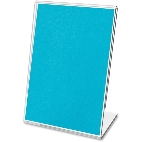Deflect-o Mini Tabletop Sign Holder, Pack of 10 (BaseUPC 0007991648090) Size 1.5" x 2"