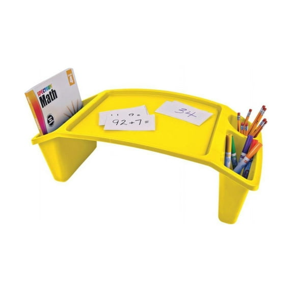 Deflecto 39502YEL Antimicrobial Kids Lap Desk Tray (Yellow)