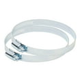 thumbnail image 1 of Deflecto 4" Metal Worm Drive Clamps, 2 Pk MCX4/6, 1 of 8