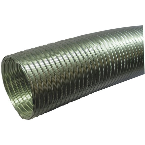 Deflecto A058/5 Semi-rigid Flexible Aluminum Duct (5" Dia X 8ft)