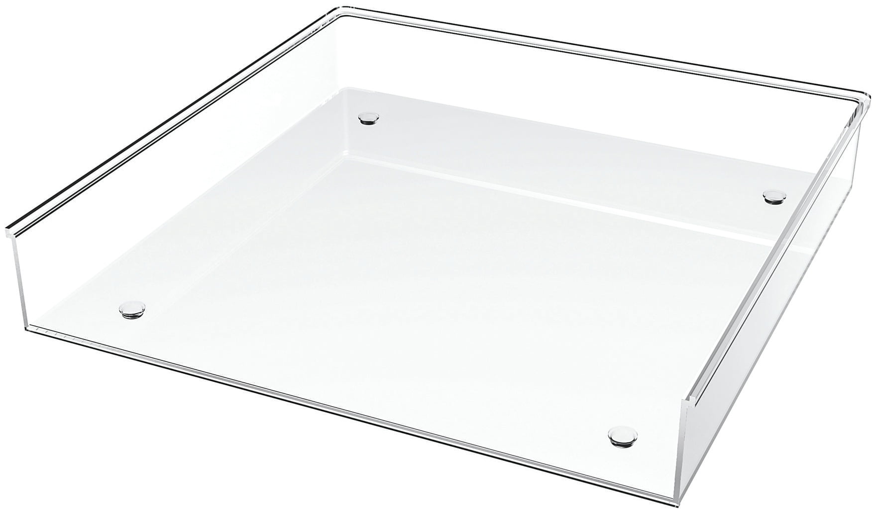 Deflecto Acrylic Stacking Tray 12" x 12"