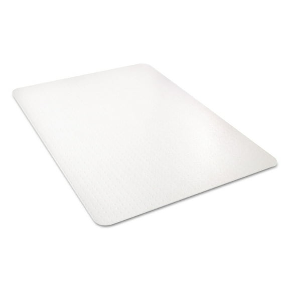 Deflecto All Day Use Polycarbonate Chair Mat - All Carpet Types, 46 x 60, Rectangle, Clear