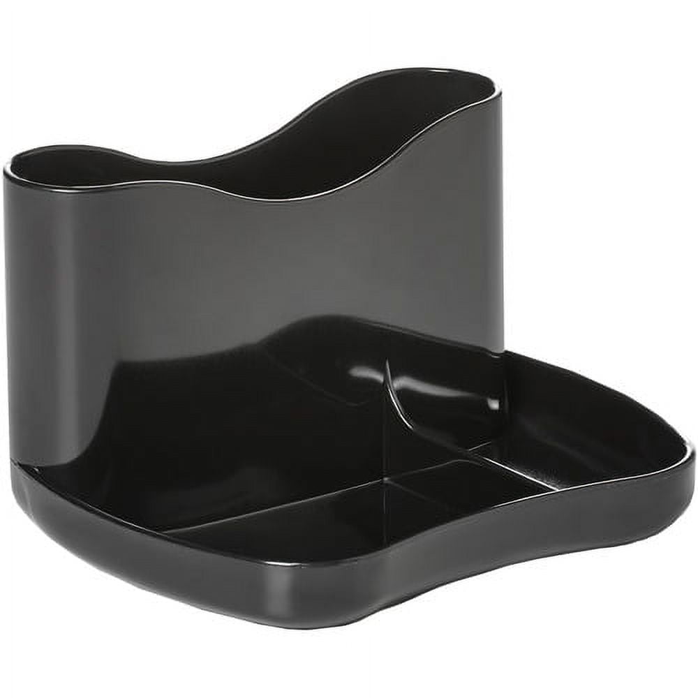Deflecto AntiMicrobial Desk Caddy - 4 Compartment(s) - 3.7 Deflecto AntiMicrobial Desk Caddy - 4 Compartment(s) - 3.7