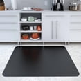 thumbnail image 1 of Deflecto CM21242BLKCOM EconoMat Textured Non-Studded Rectangle Chair Mat, Black - 45 x 53 in., 1 of 3