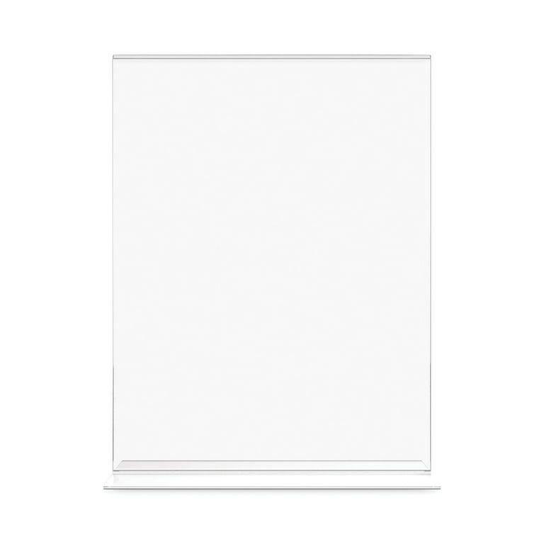 Classic Image Double-Sided Sign Holder, 11 x 8.5 Insert, Clear Classic Image Double-Sided Sign Holder, 11 x 8.5 Insert, Clear