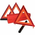 thumbnail image 1 of Deflecto, DEF73071100, Emergency Warning Triangle Kit, 1 Each, Orange,Red, 1 of 6