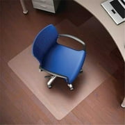 Deflecto DuraMat Chairmat - Hard Floor Non-studded 46x60 Rectangle